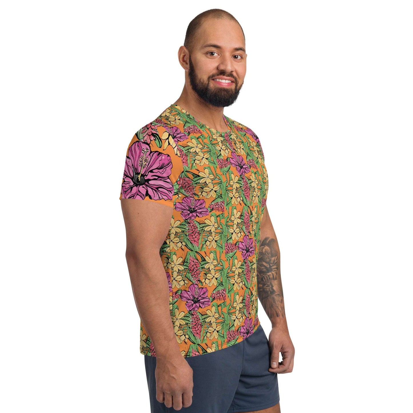 Hawaiian Men's Athletic T-shirt