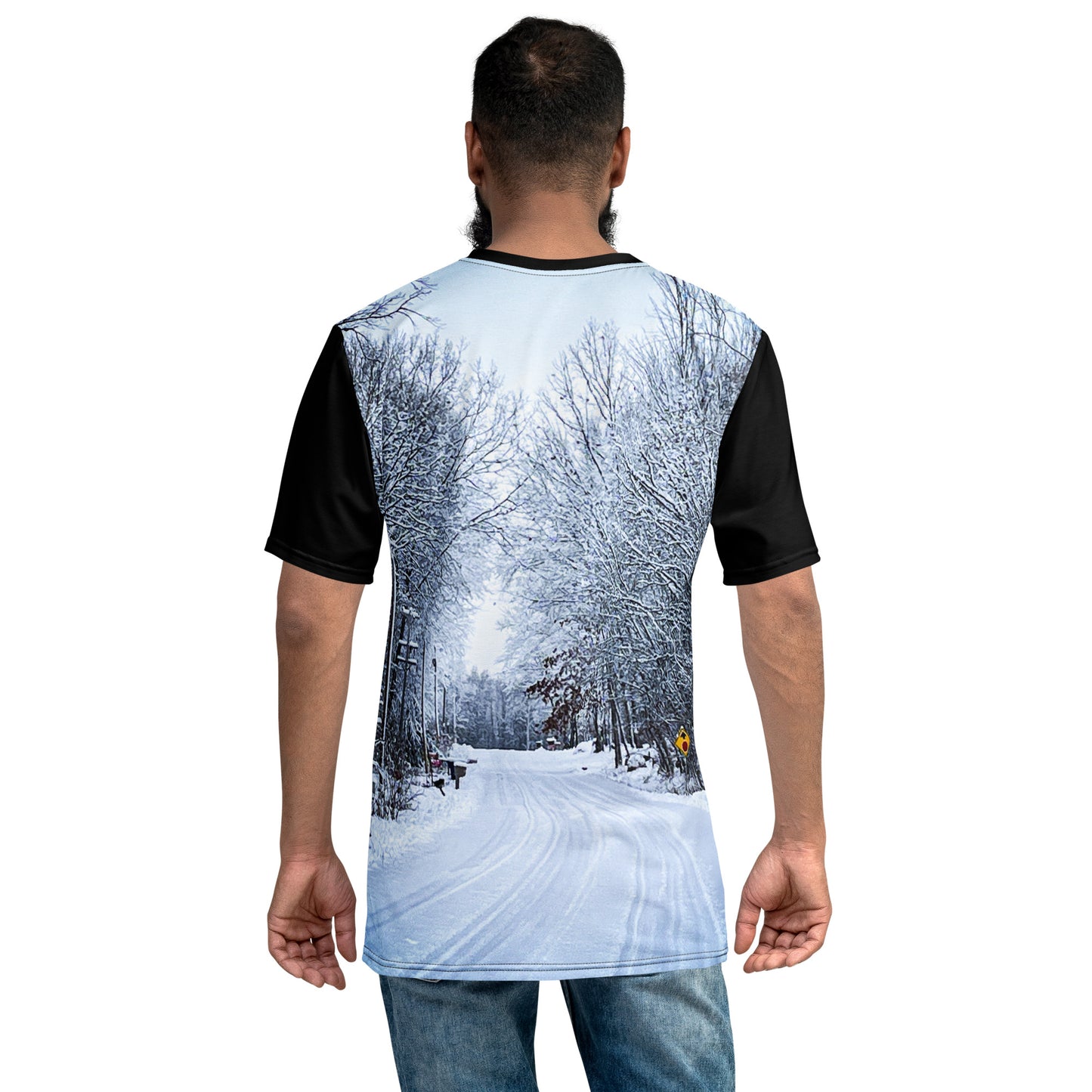 Path Of Snow Men's t-shirt