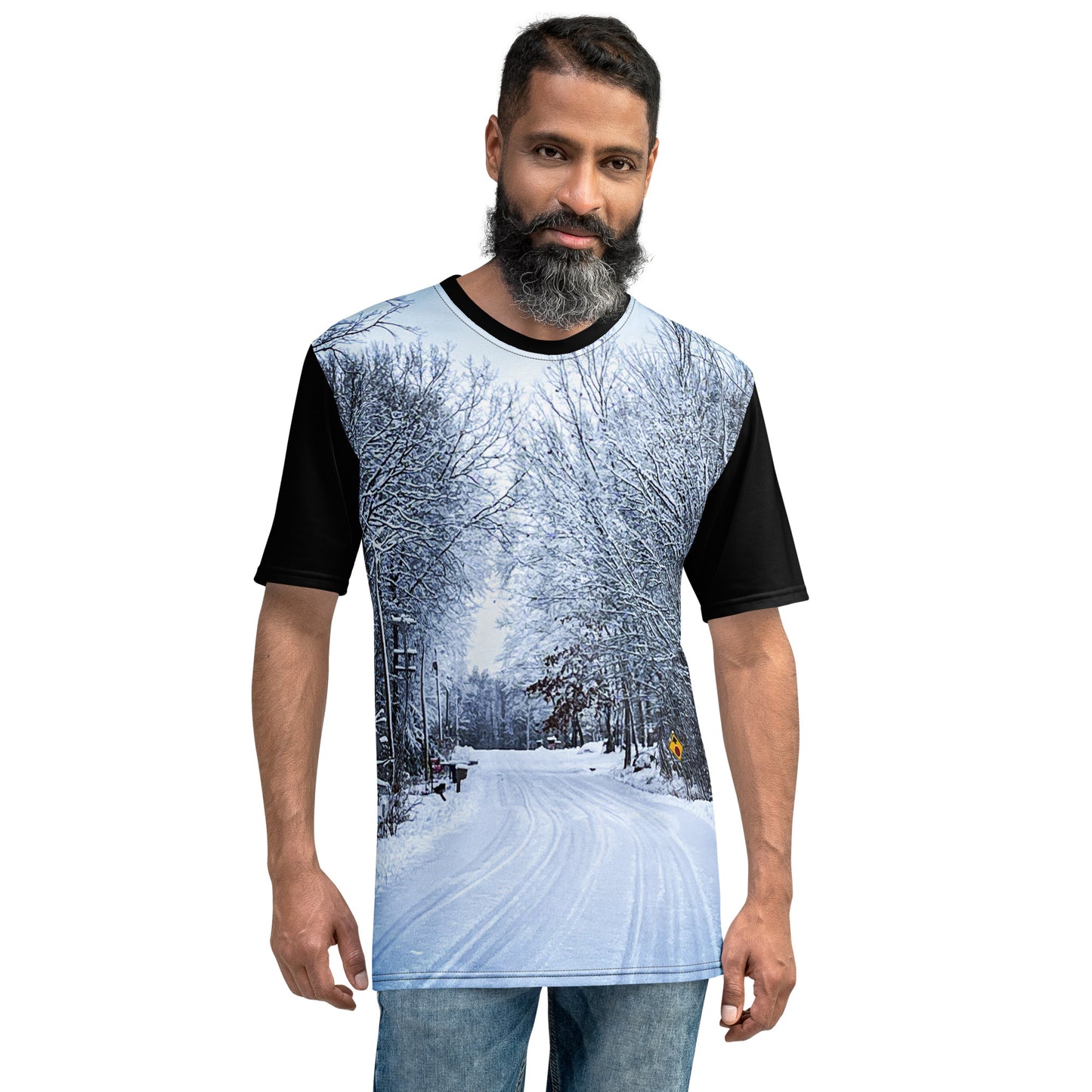 Path Of Snow Men's t-shirt