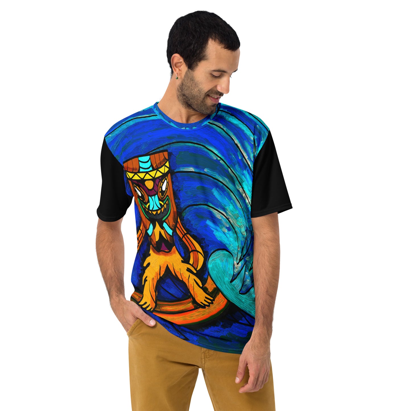 Surfing Tiki Men's t-shirt