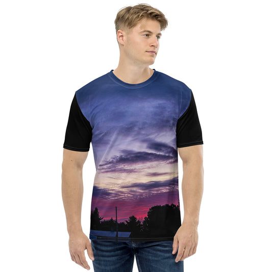 Purple Skylight Men's t-shirt