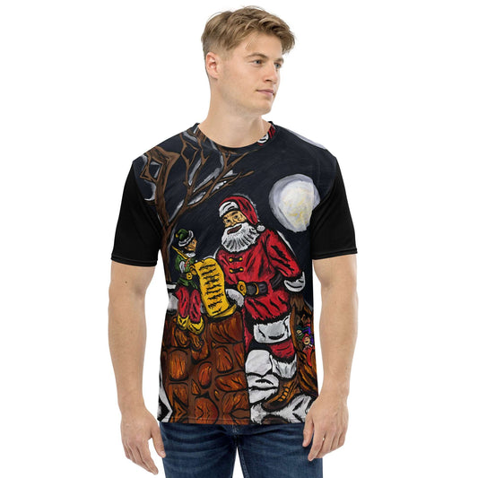 A Night With Santa Men's t-shirt