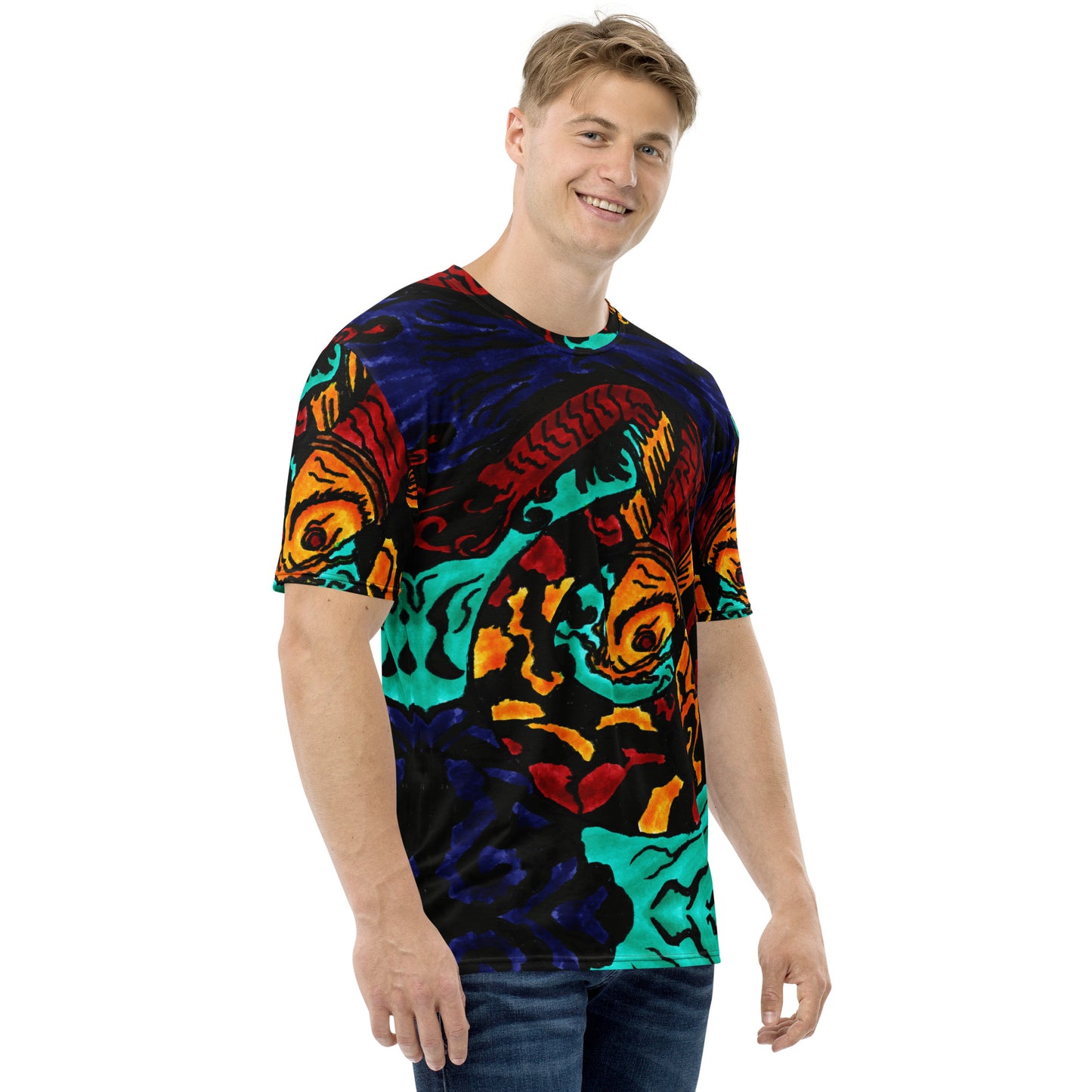 Koi Spiral Men's t-shirt