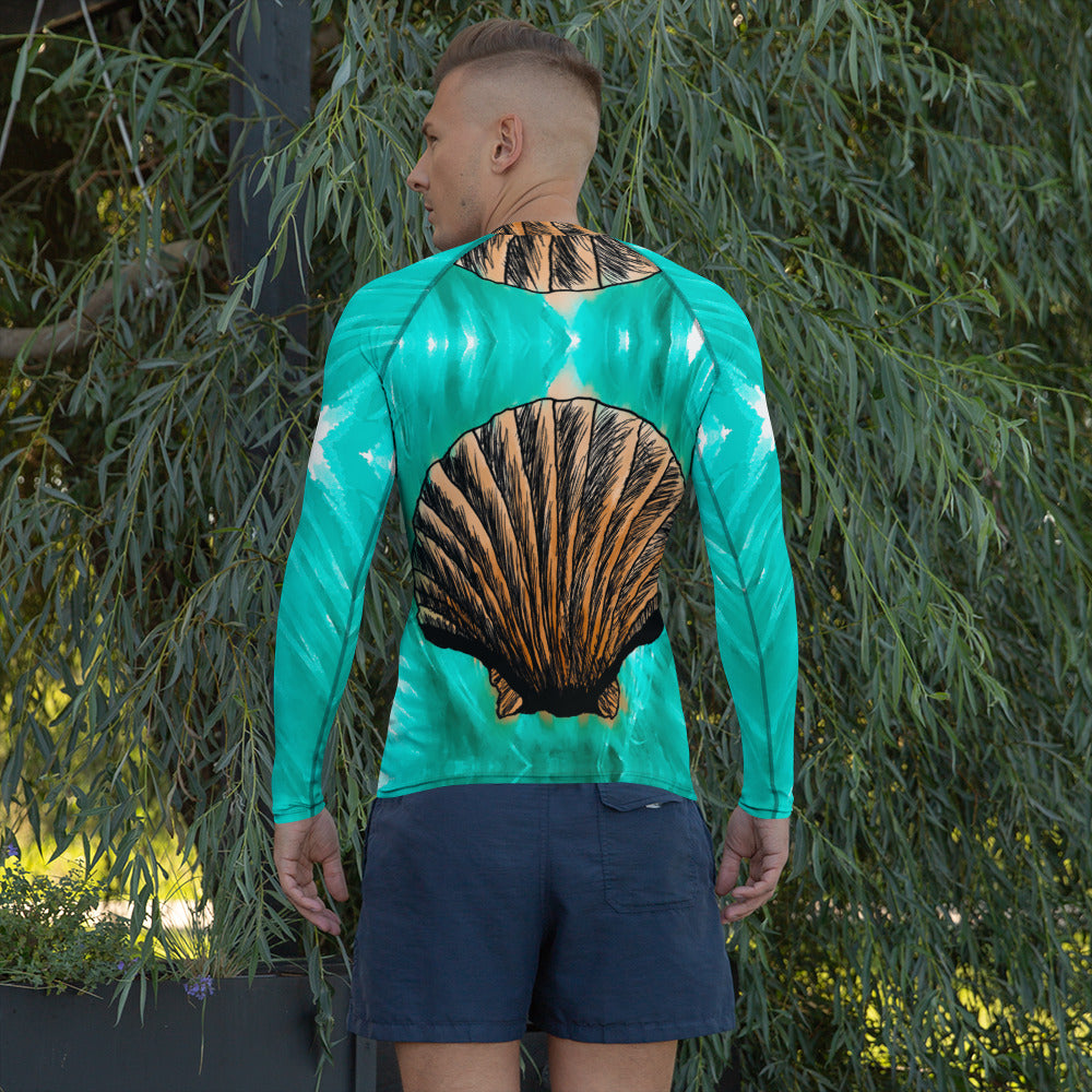 Melt Seashell Men's Rash Guard