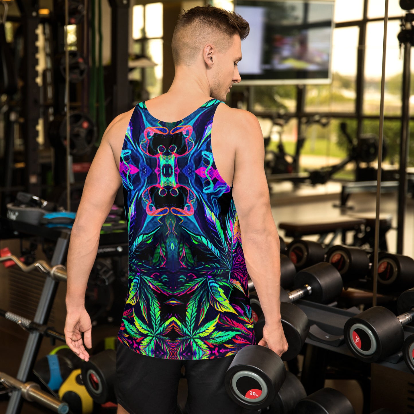 Psyca Weed Men's Tank Top