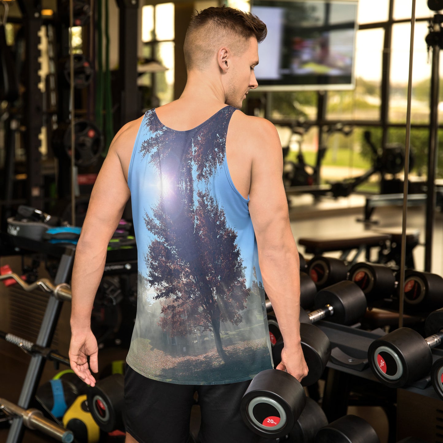 Smokey Tree Men's Tank Top