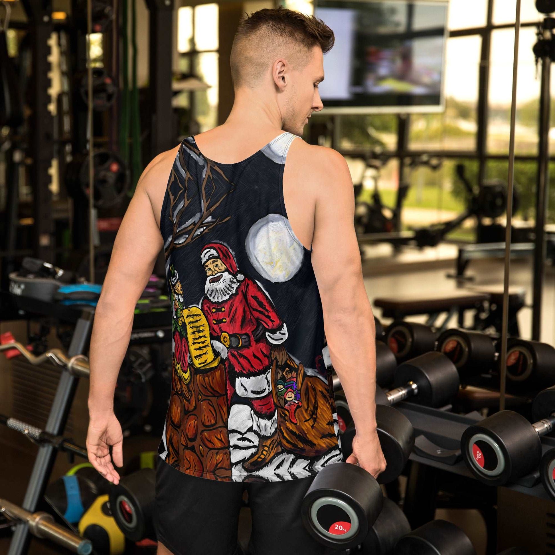 A Night With Santa Men's Tank Top