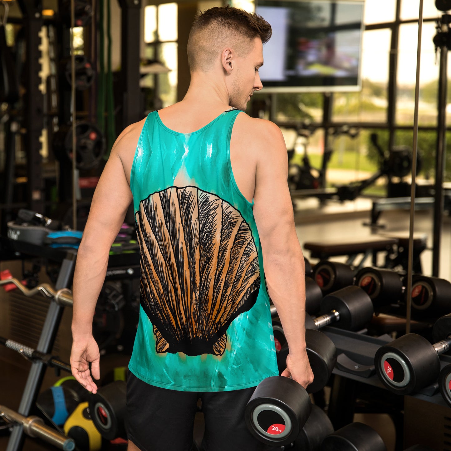 Melt Seashell Men's Tank Top