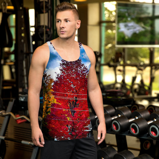 Red Tree Men's Tank Top