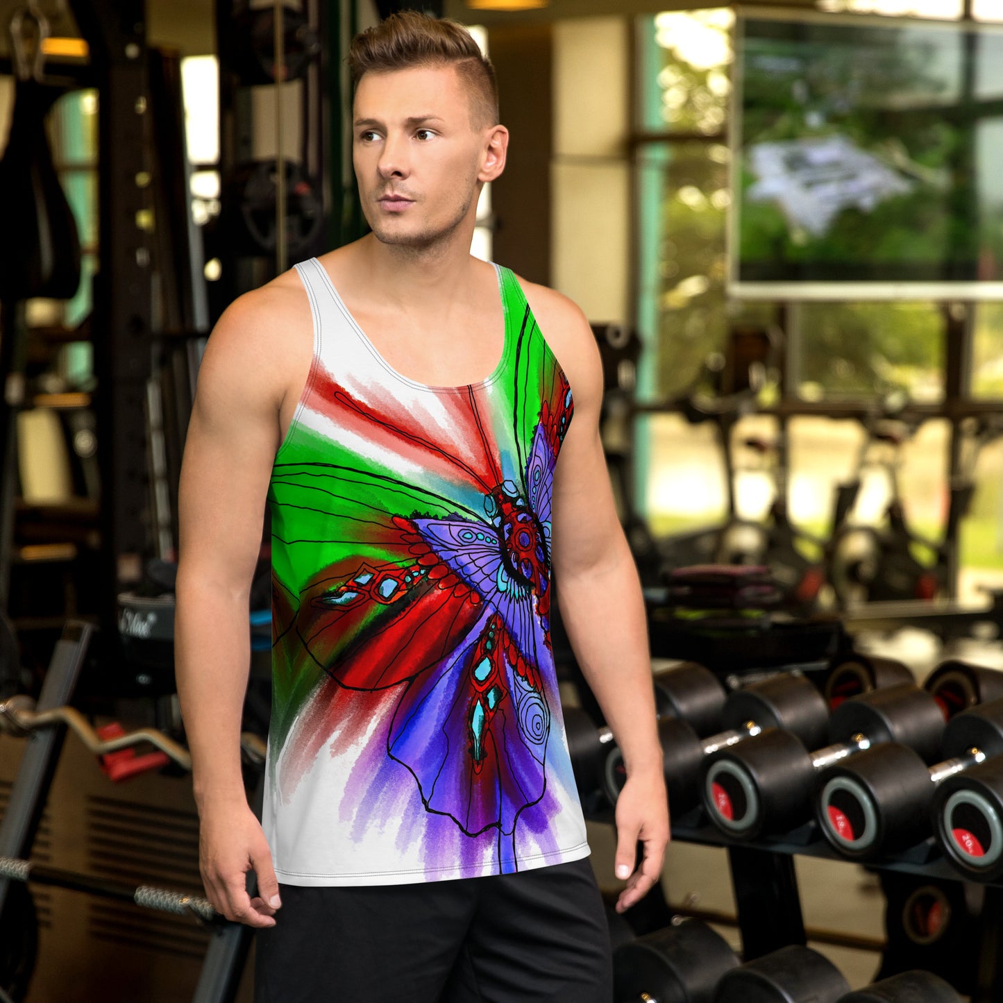 Melt Pearl Men's Tank Top