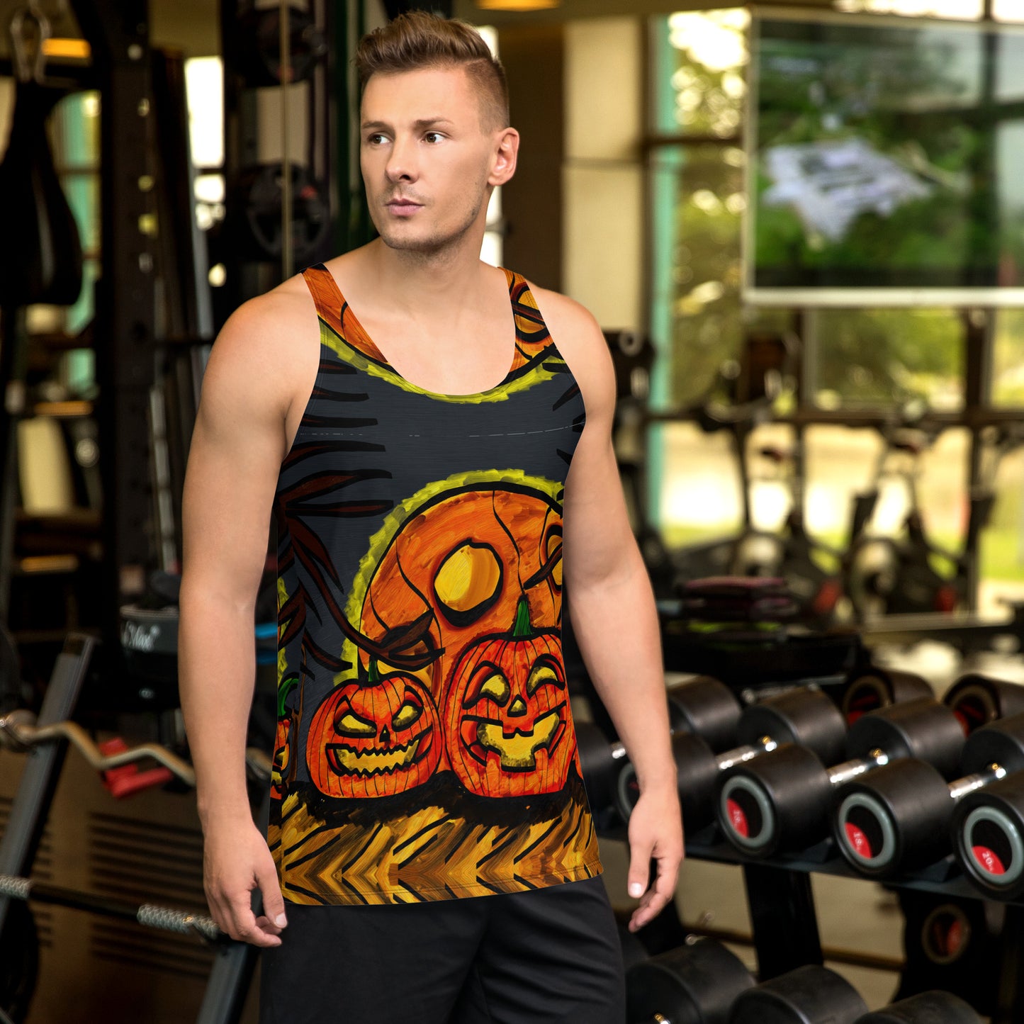 MoonLight Pumpkins Men's Tank Top