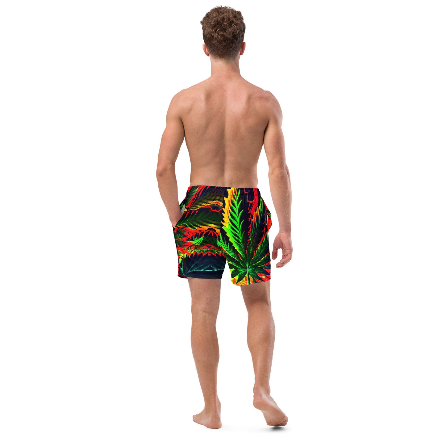 Strike Sativa Men's swim trunks