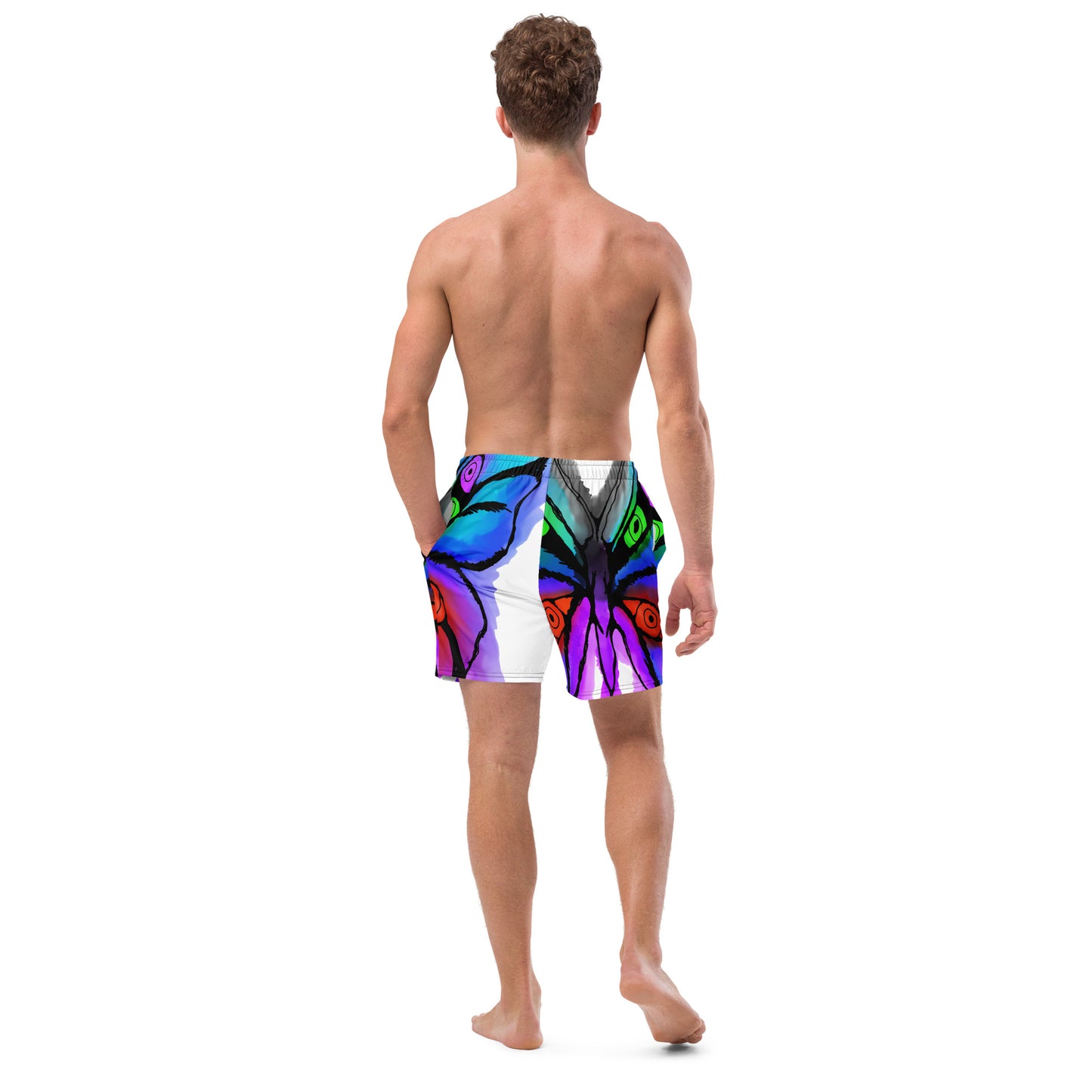 Melt Blue Men's swim trunks