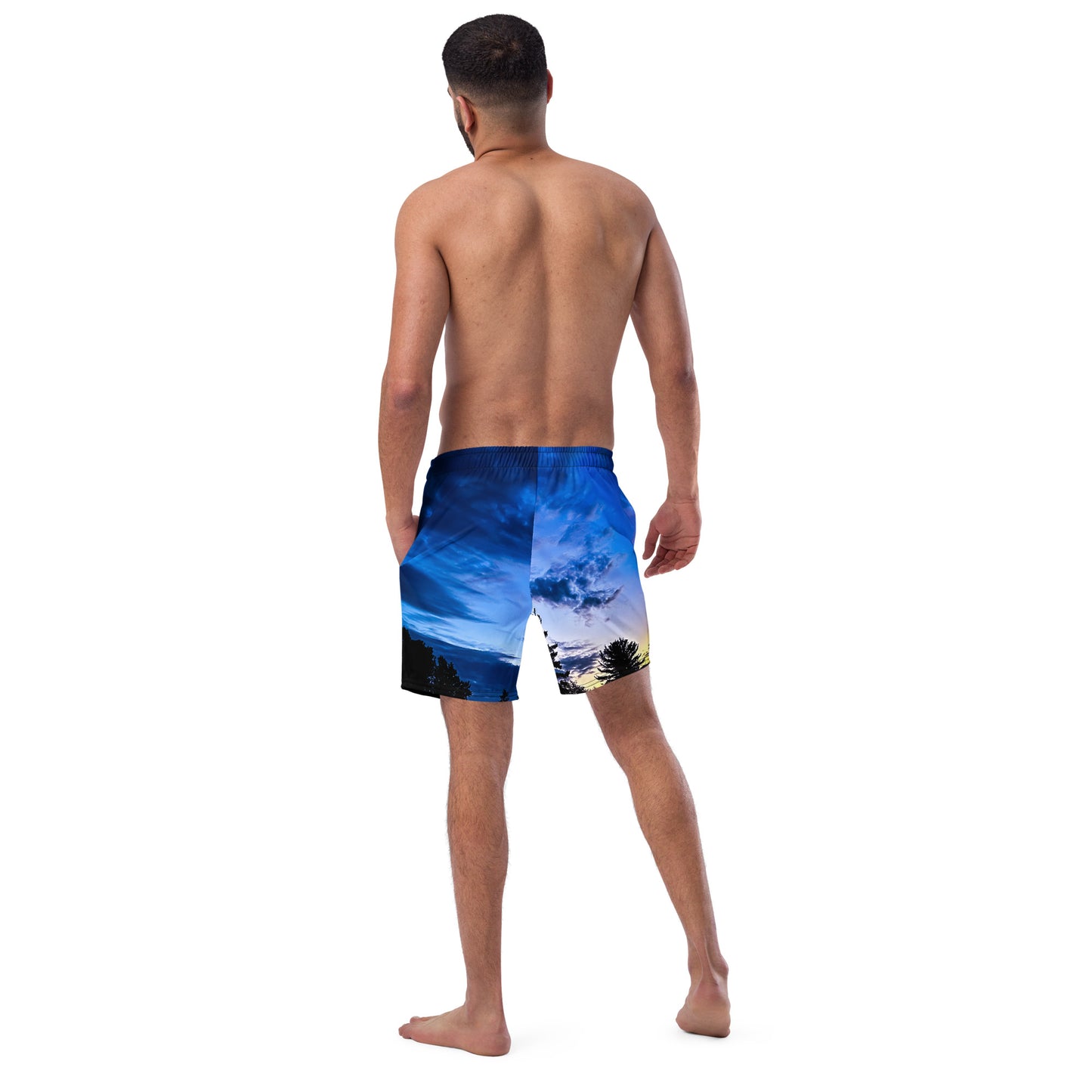 Sky Eye Men's swim trunks