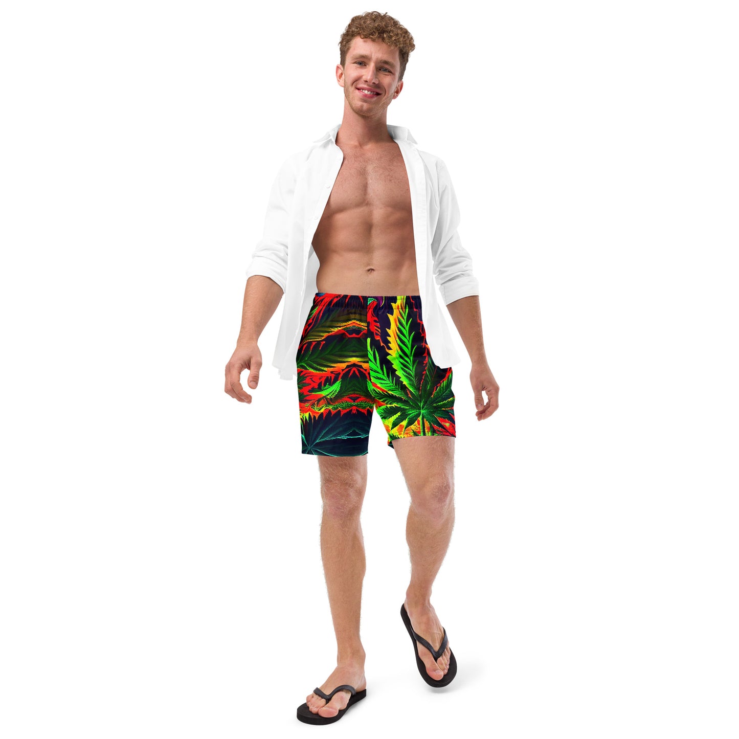 Strike Sativa Men's swim trunks