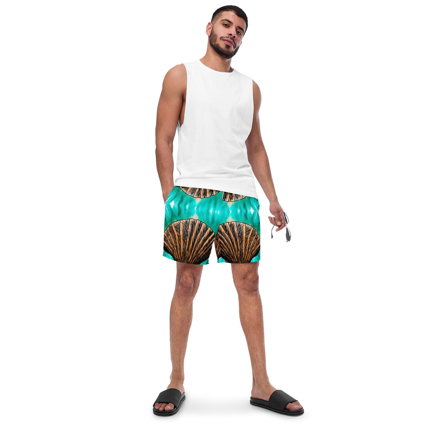 Melt Seashell Men's swim trunks