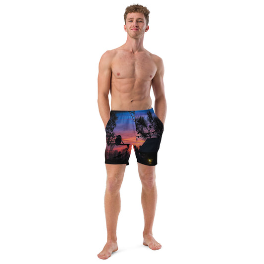 Winter Vibe Men's swim trunks