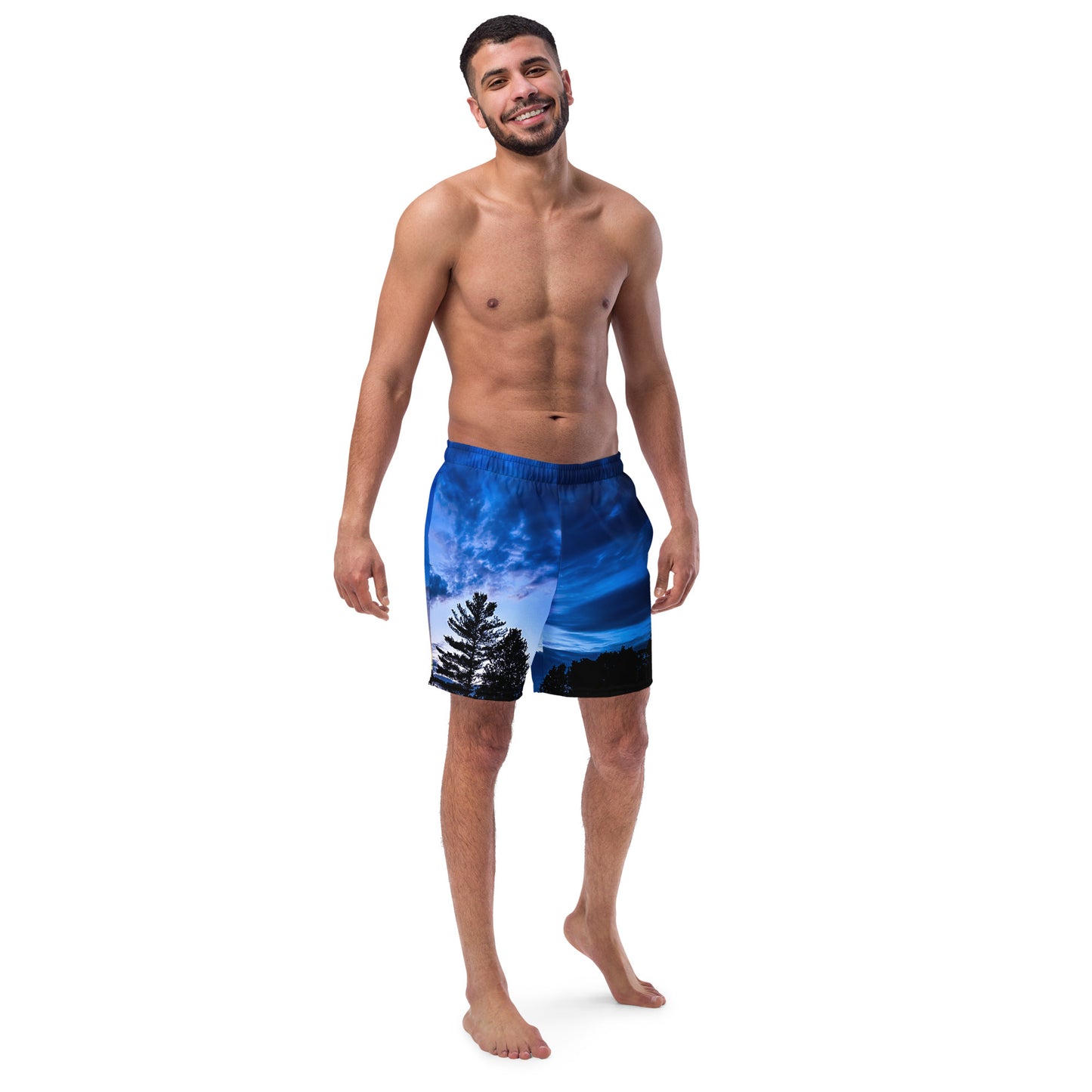 Sky Eye Men's swim trunks