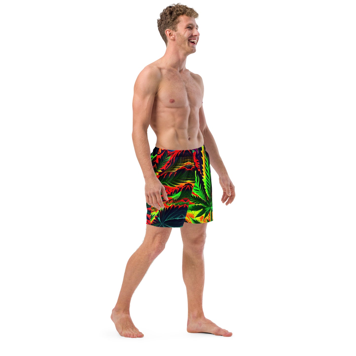 Strike Sativa Men's swim trunks