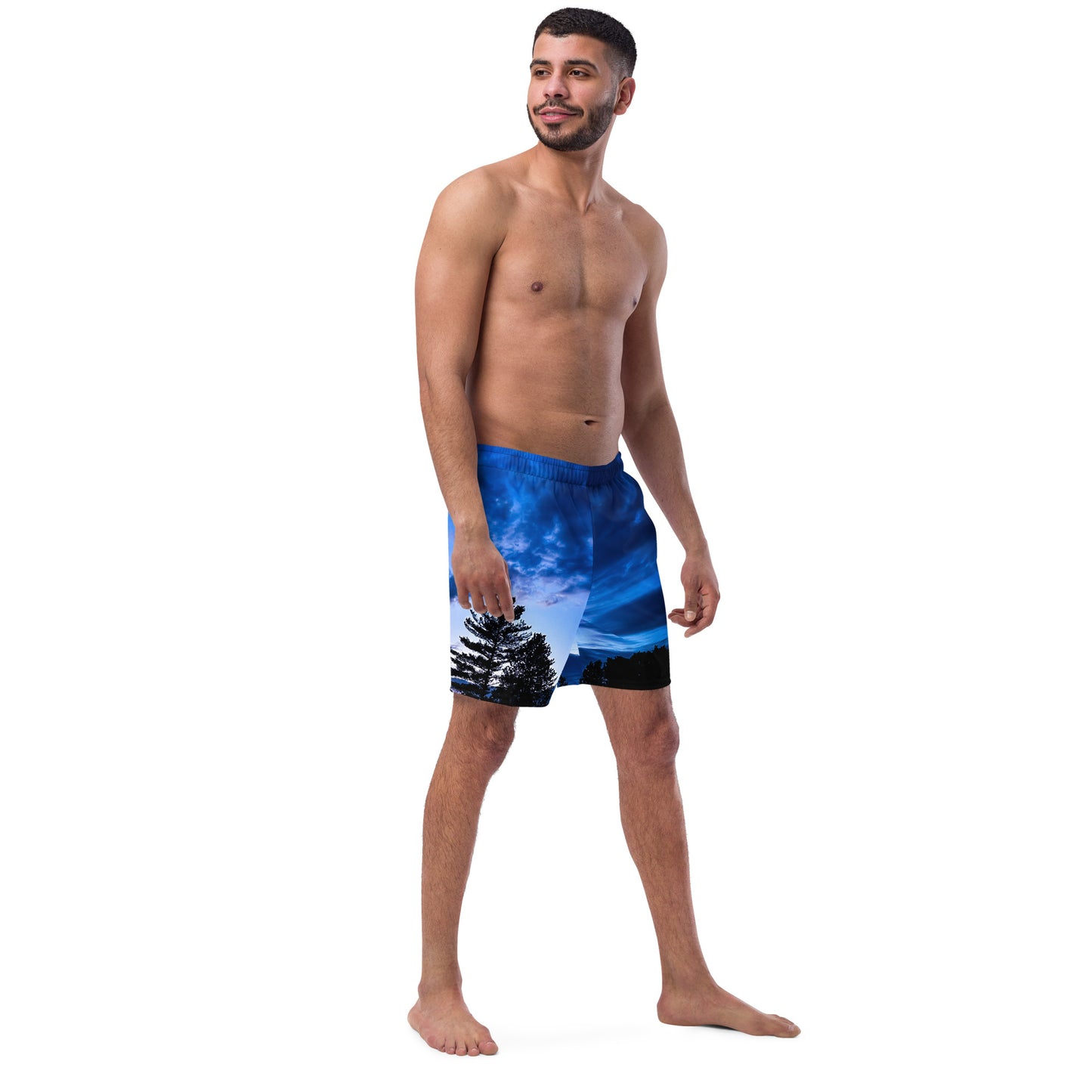 Sky Eye Men's swim trunks