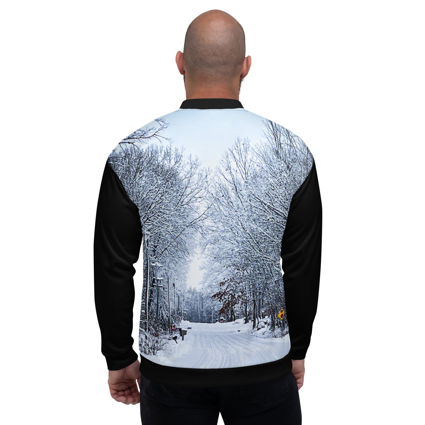 Path Of Snow Men's Bomber Jacket