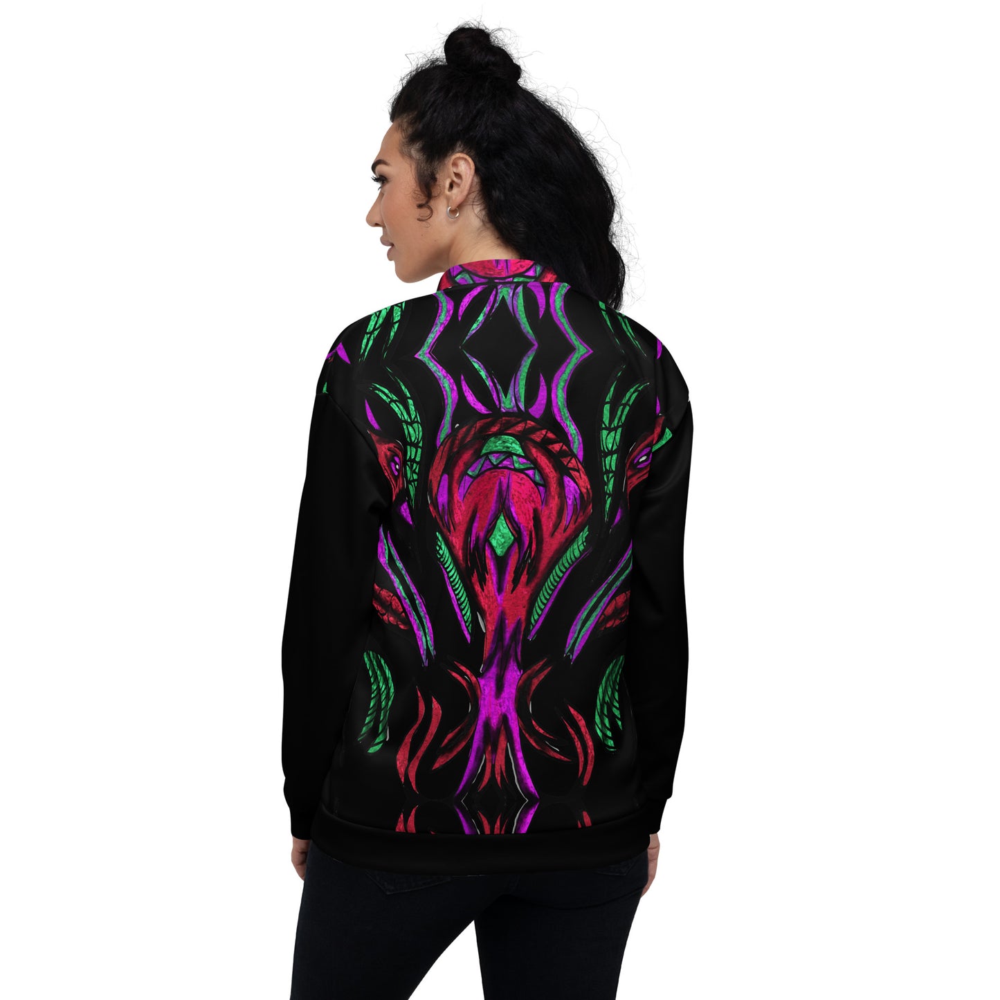 The Beast Women's Unisex Bomber Jacket