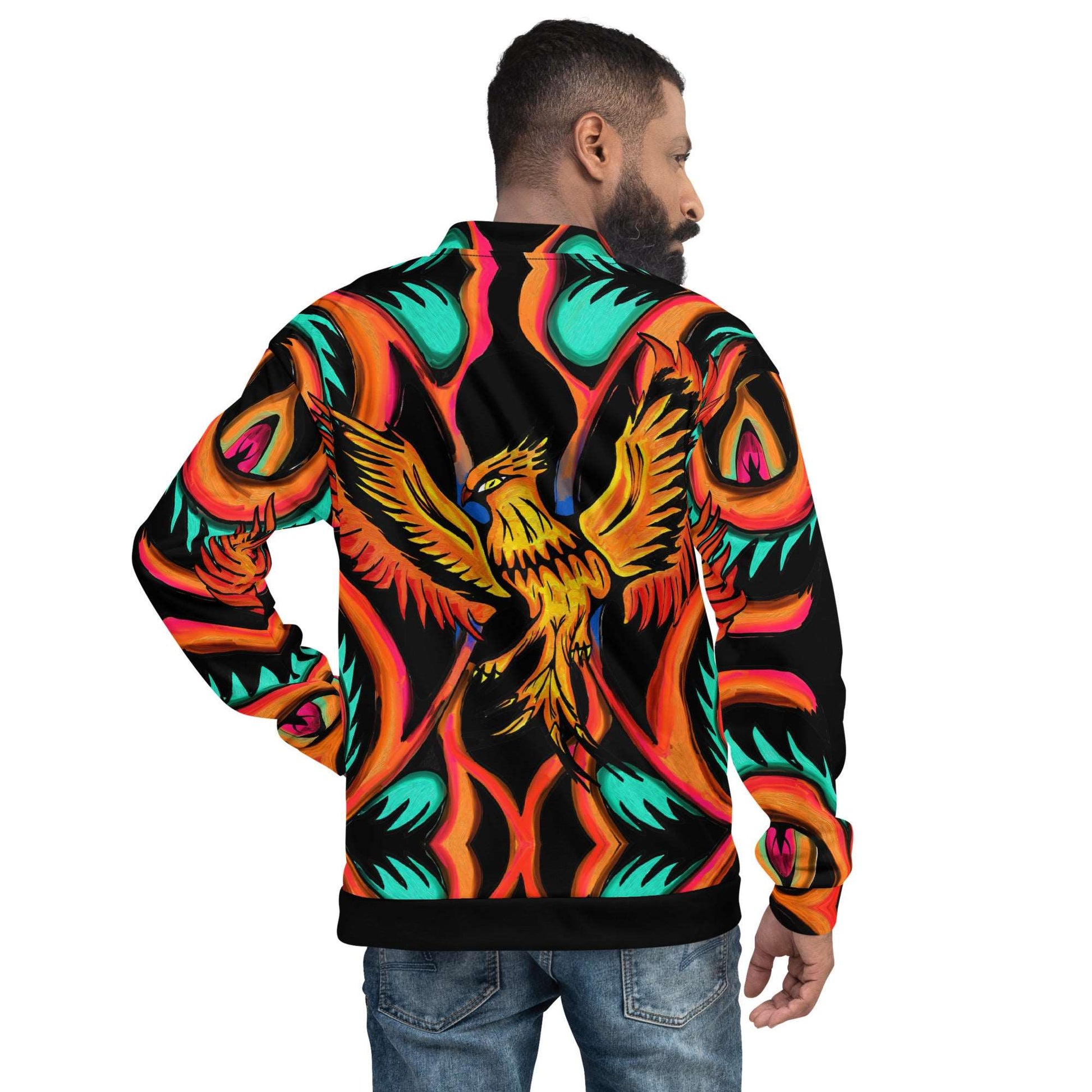 Fiery Beast Men's Bomber Jacket