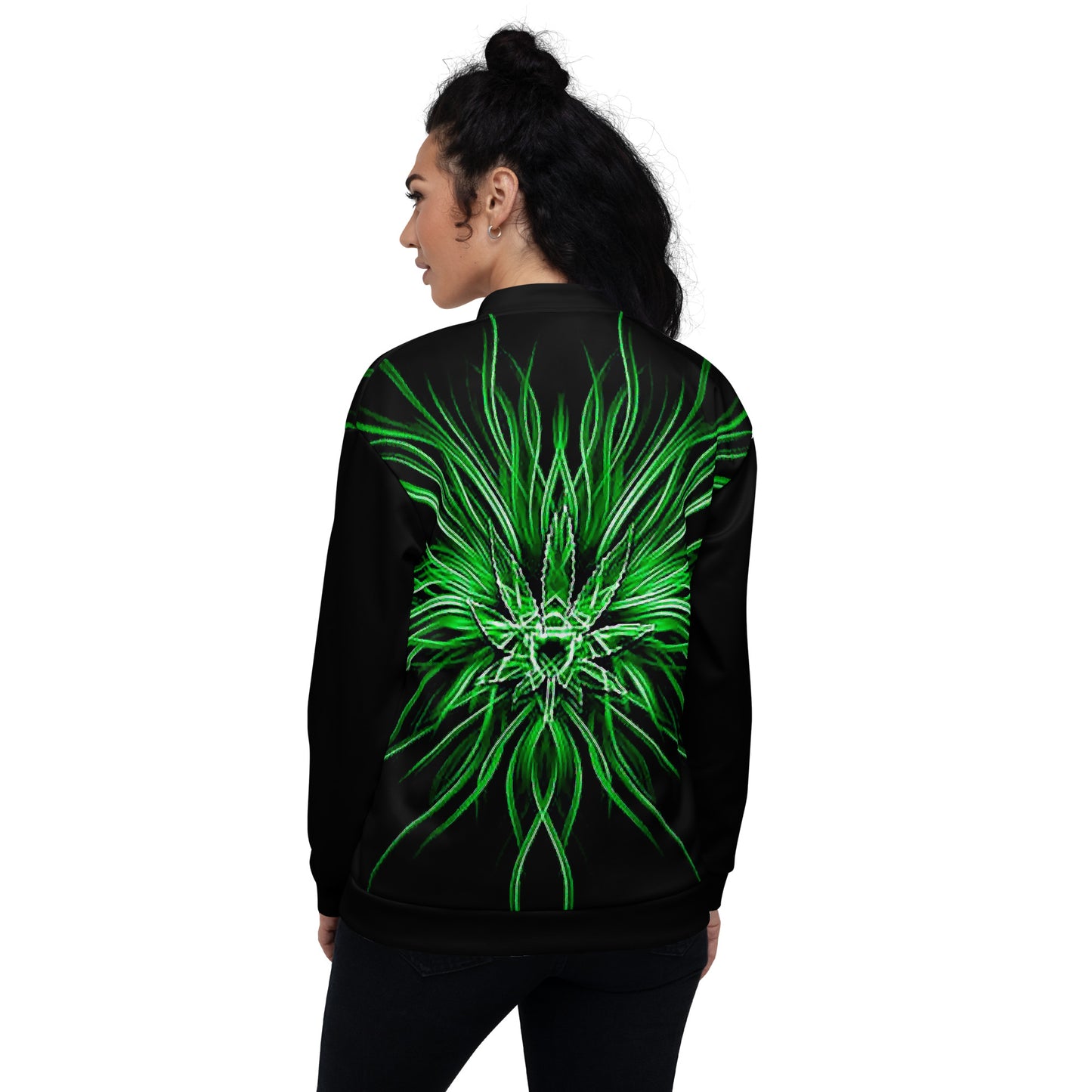 Women's Weed Bomber Jacket