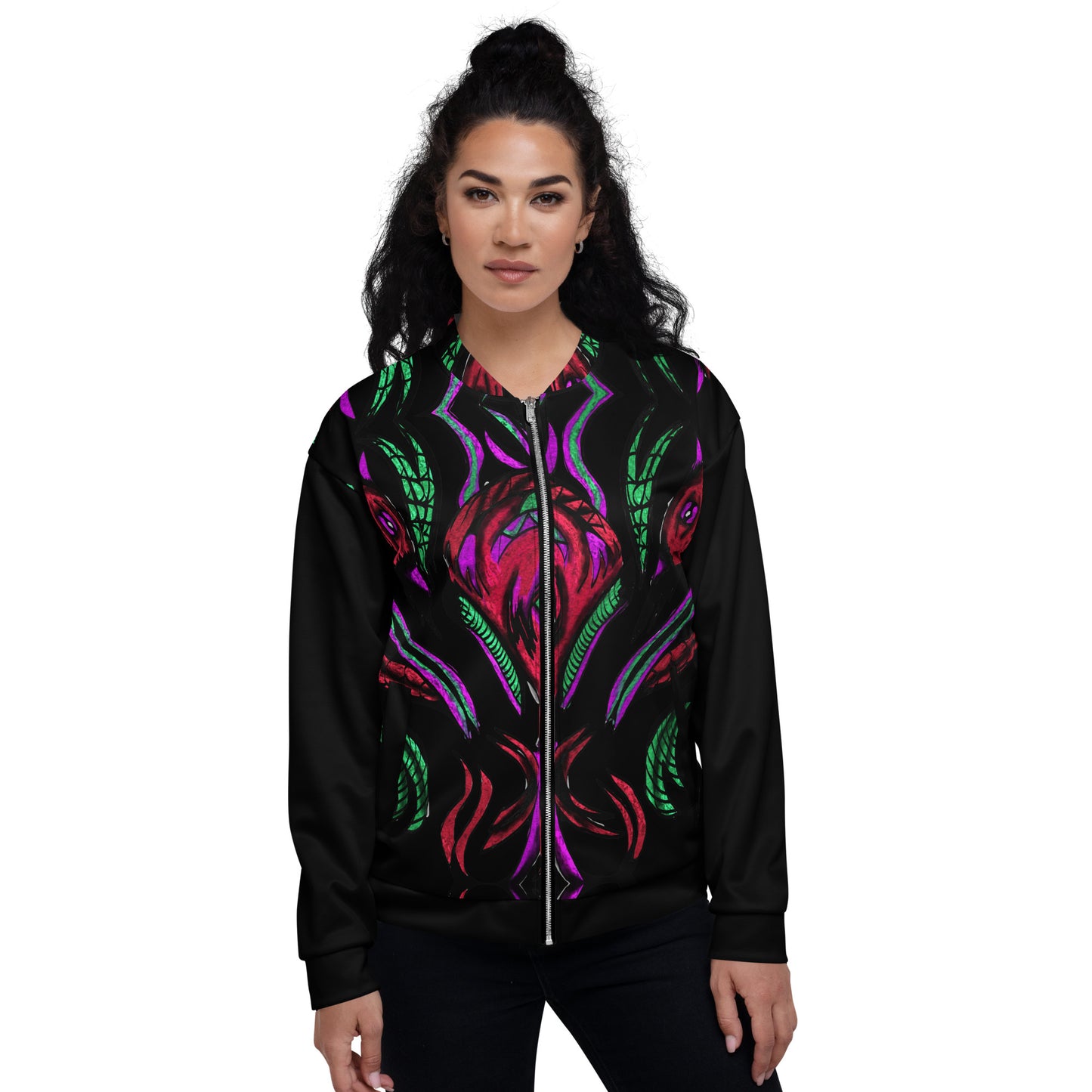 The Beast Women's Unisex Bomber Jacket