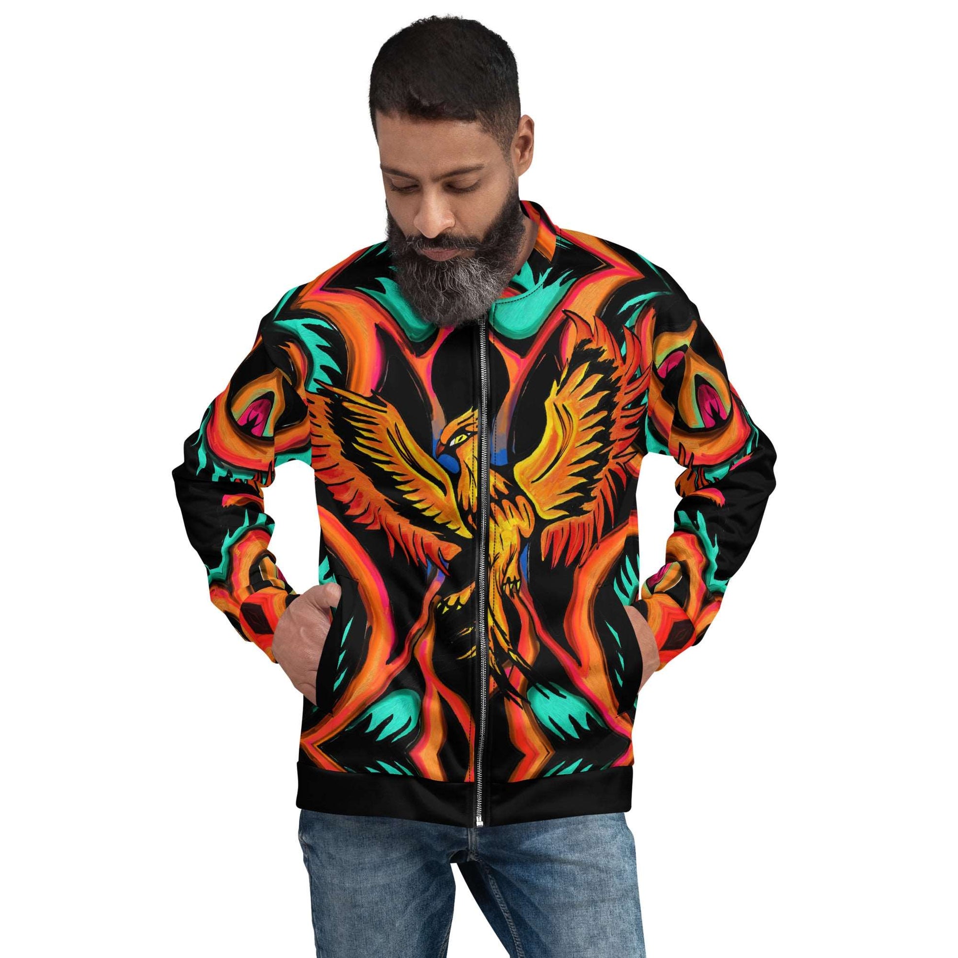 Fiery Beast Men's Bomber Jacket