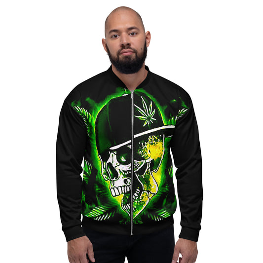 Men's Weed Bomber Jacket