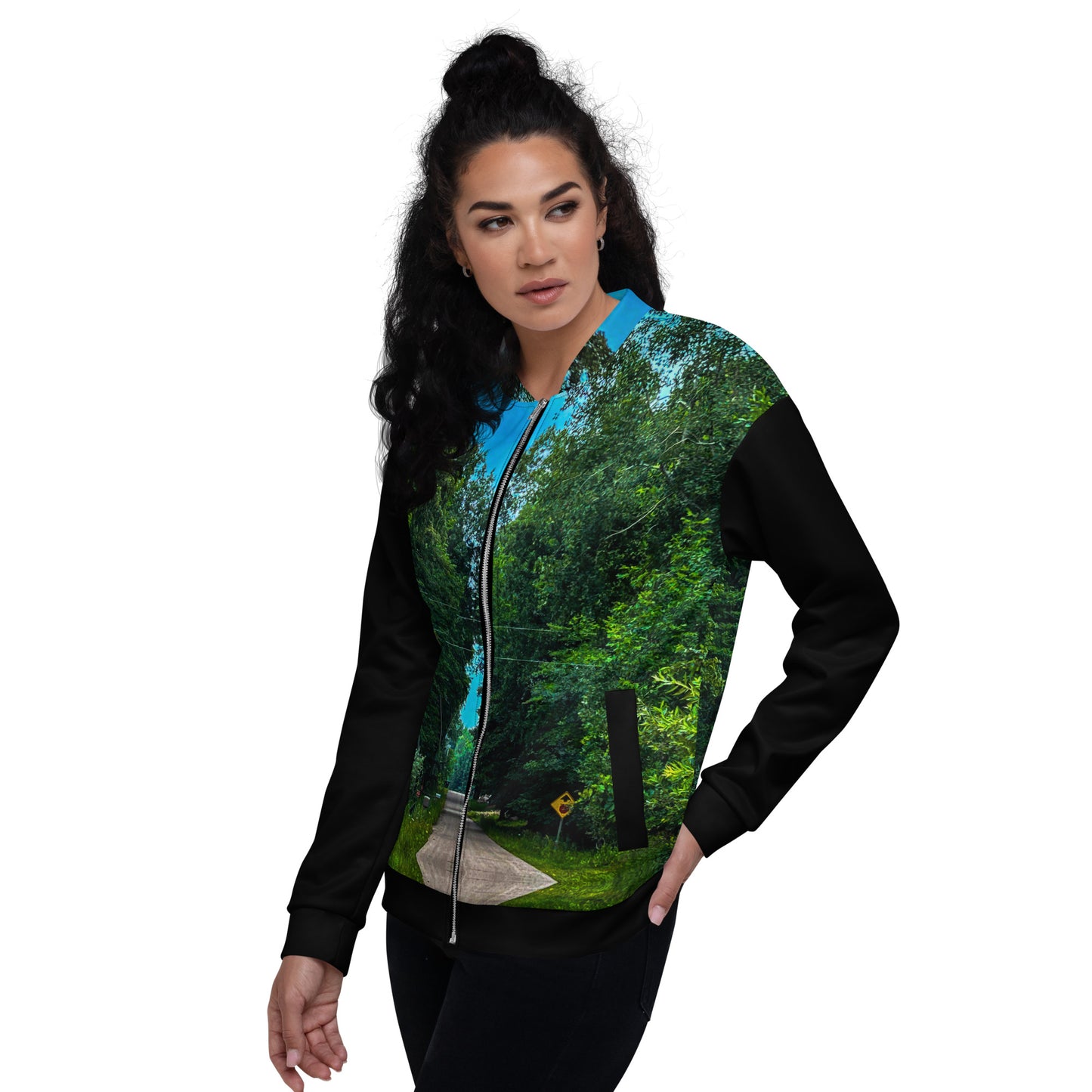 Path Of Nature Women's Bomber Jacket