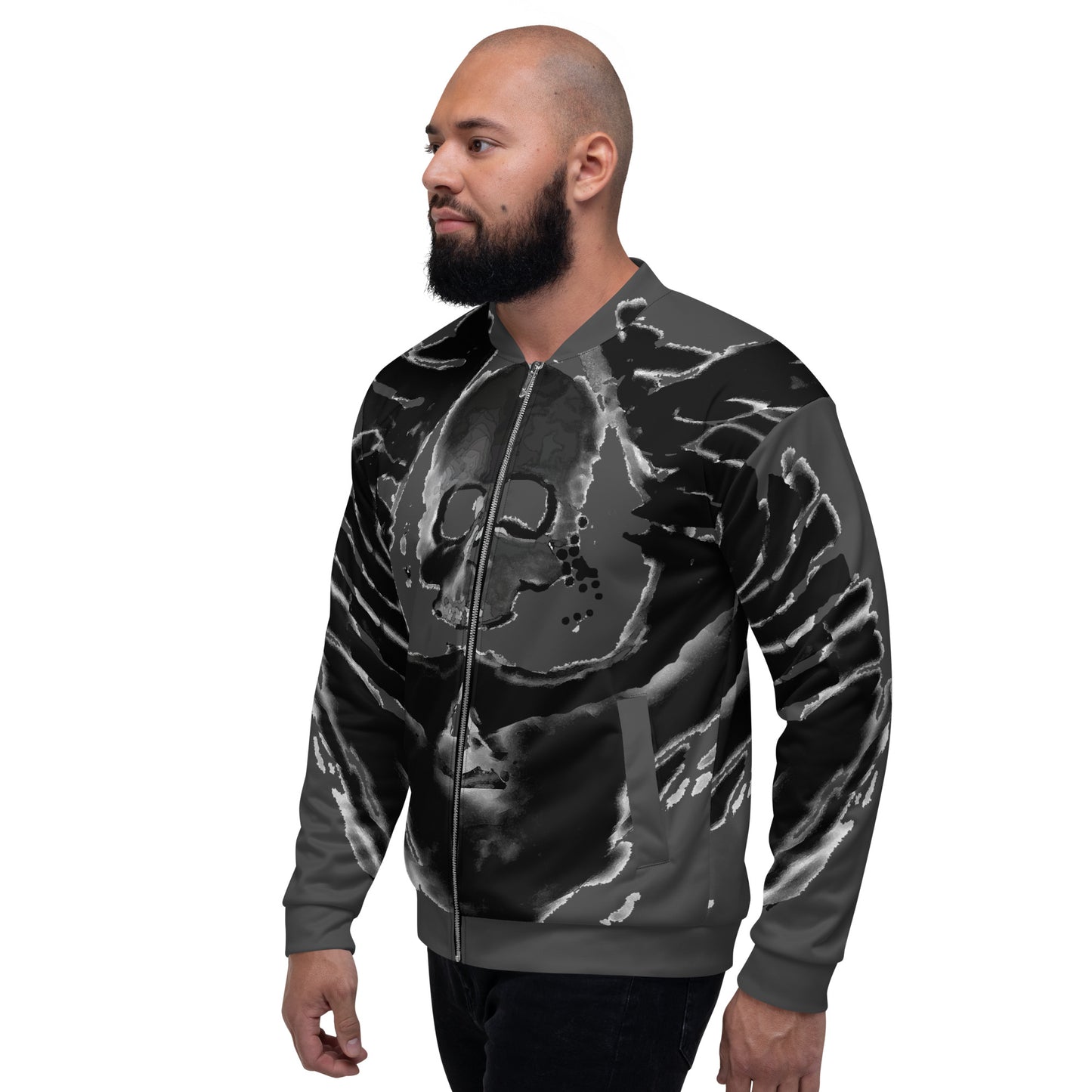 Ink Ace Men's Bomber Jacket