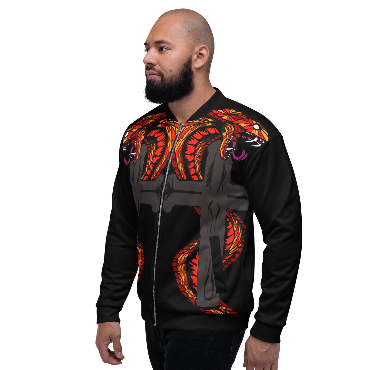 Geo Viper Men's Bomber Jacket