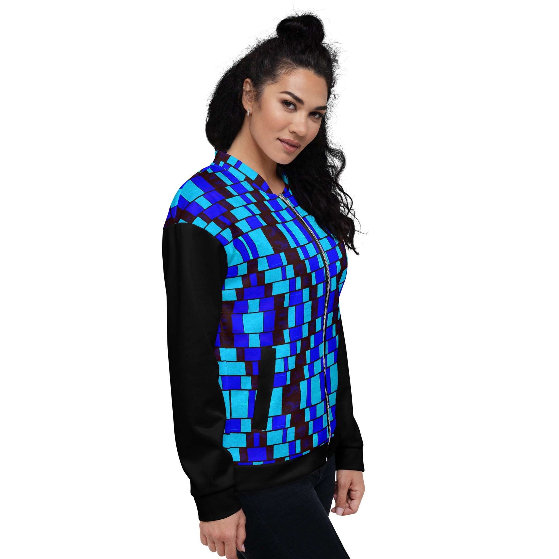 Digital Camo Women's Bomber Jacket