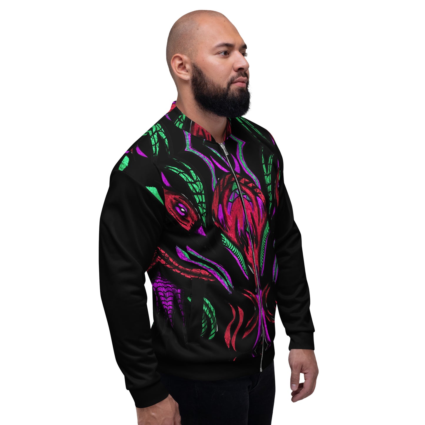 The Beast Men's Unisex Bomber Jacket