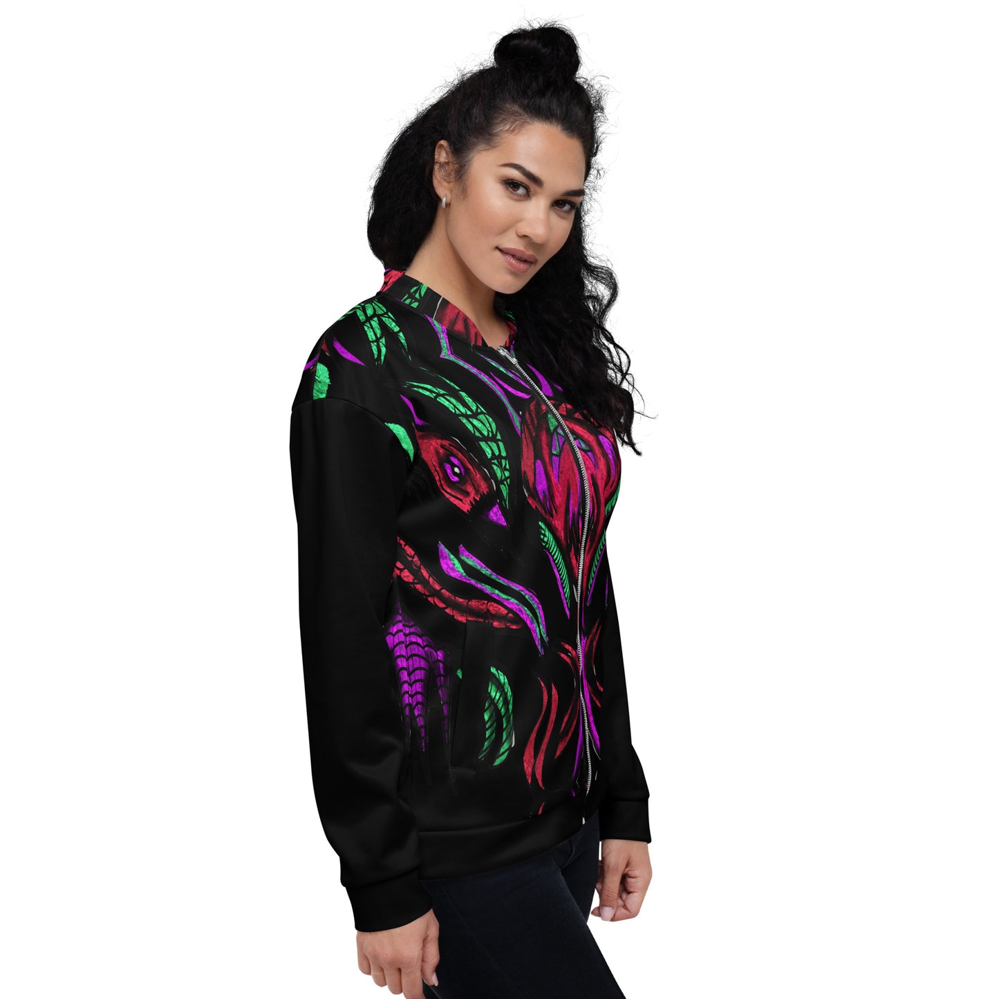 The Beast Women's Unisex Bomber Jacket