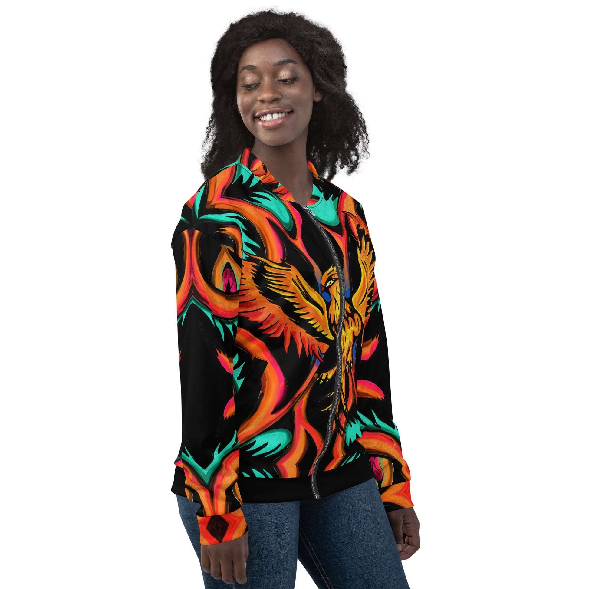 Fiery Beast Women's Bomber Jacket