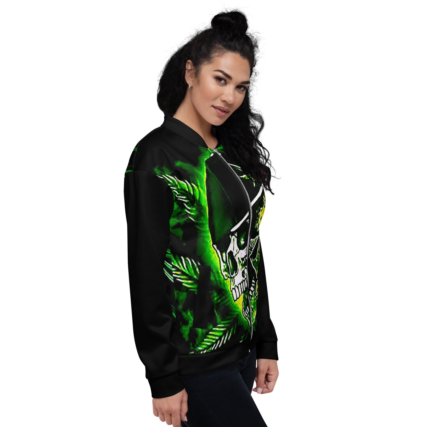 Women's Weed Bomber Jacket