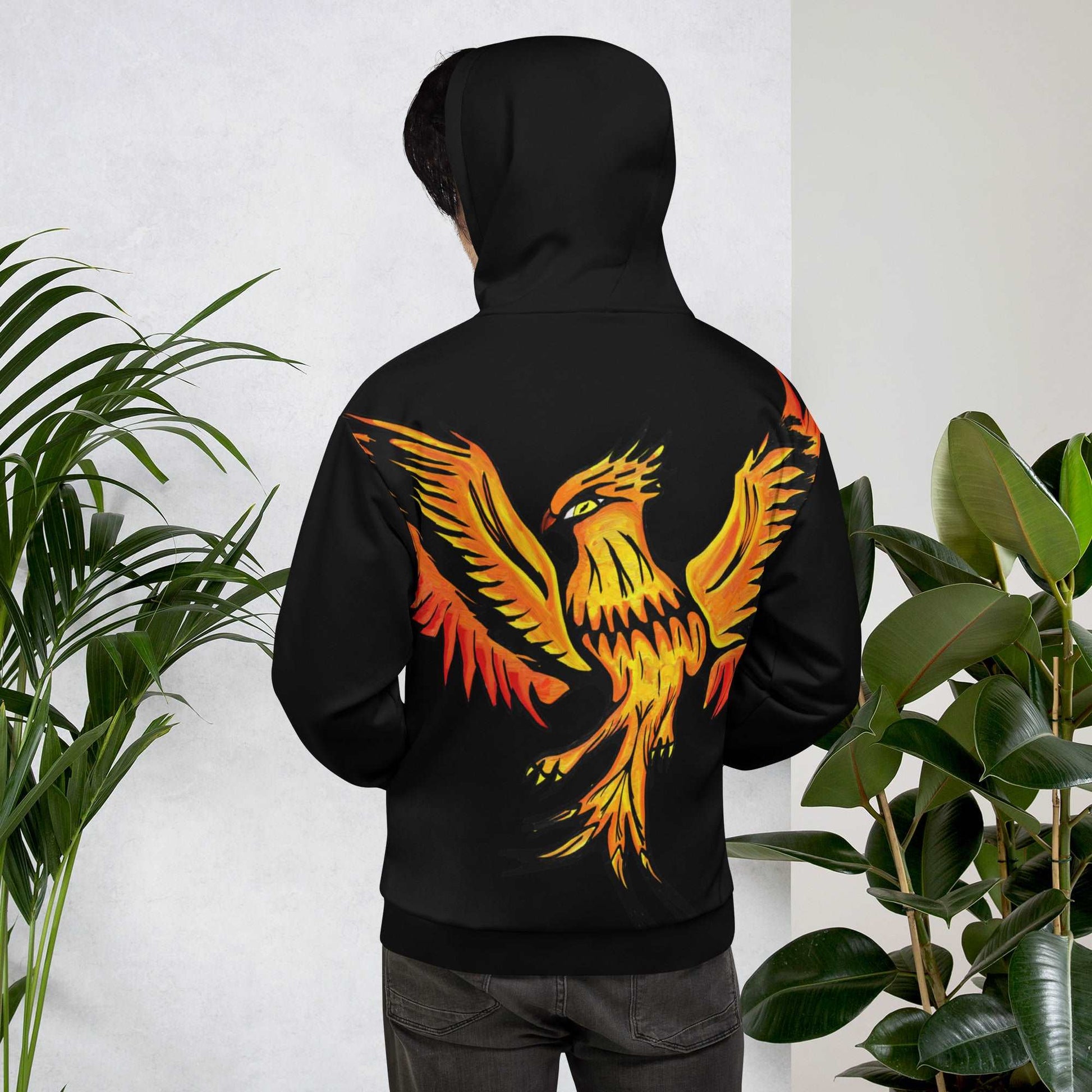 Geo Pheonix Men's Hoodie