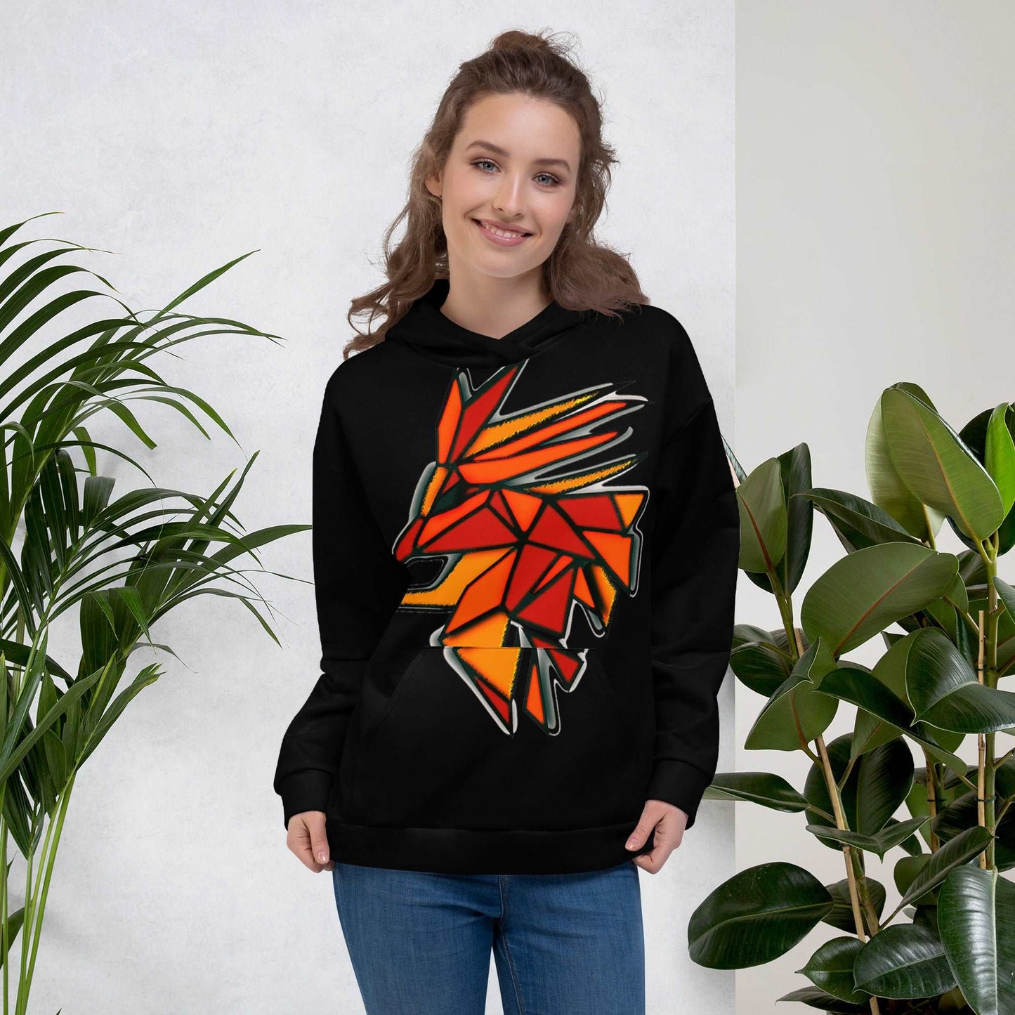 Geo Pheonix Women's Hoodie