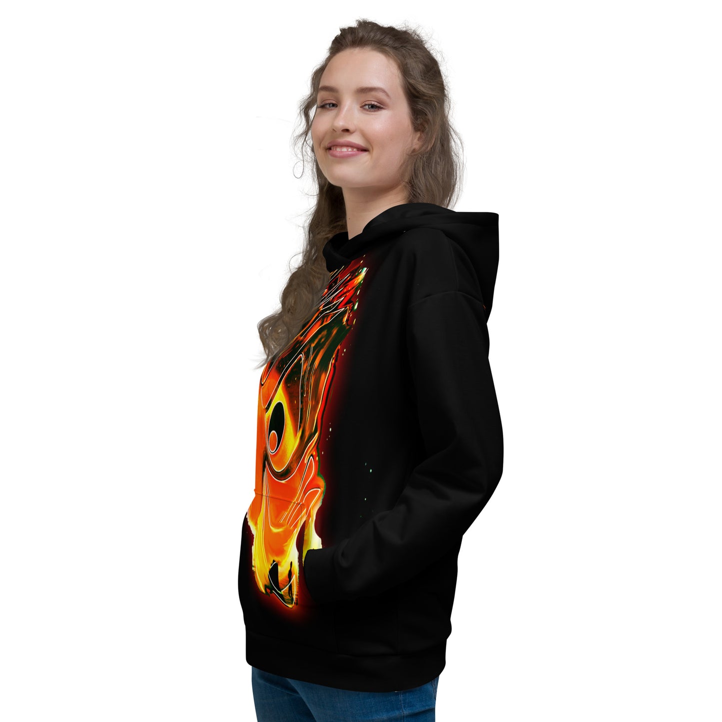 Ghost Pheonix Women's Hoodie