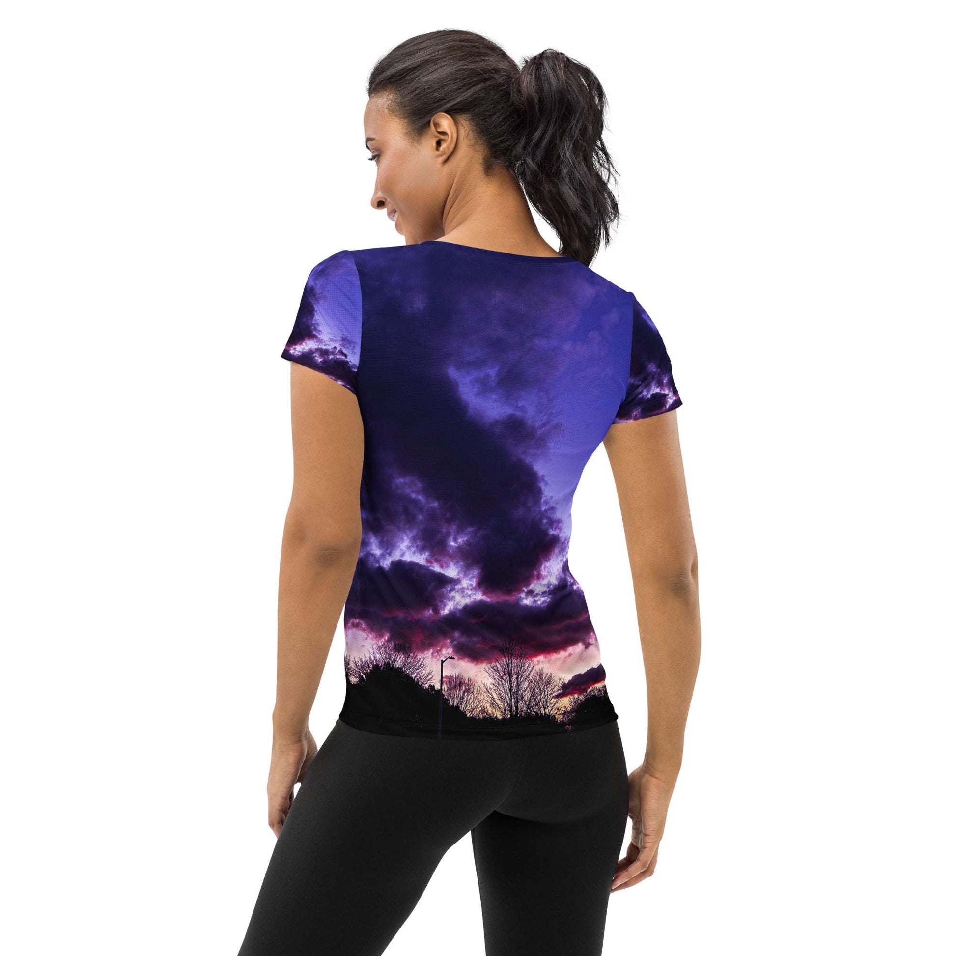 Deep Purple Women's Athletic T-shirt