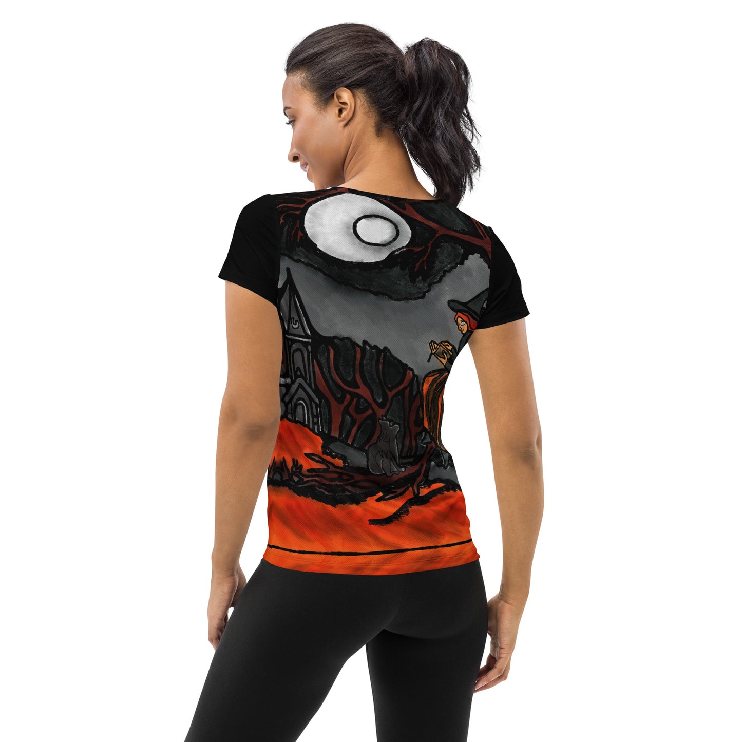 The Witching Hour Women's Athletic T-shirt