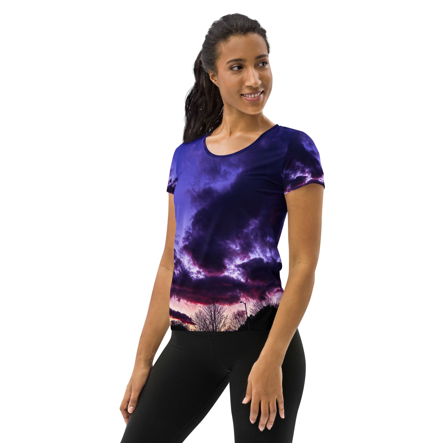 Deep Purple Women's Athletic T-shirt