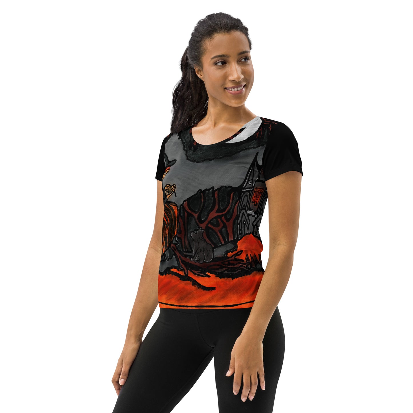 The Witching Hour Women's Athletic T-shirt