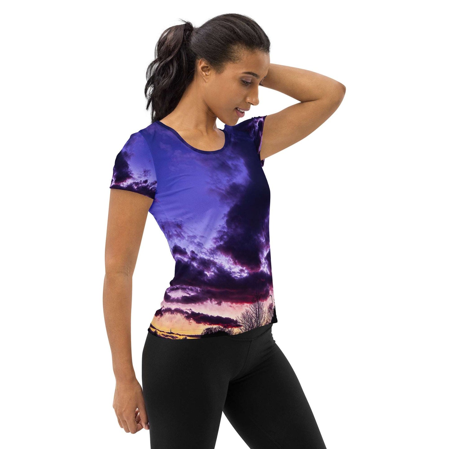 Deep Purple Women's Athletic T-shirt