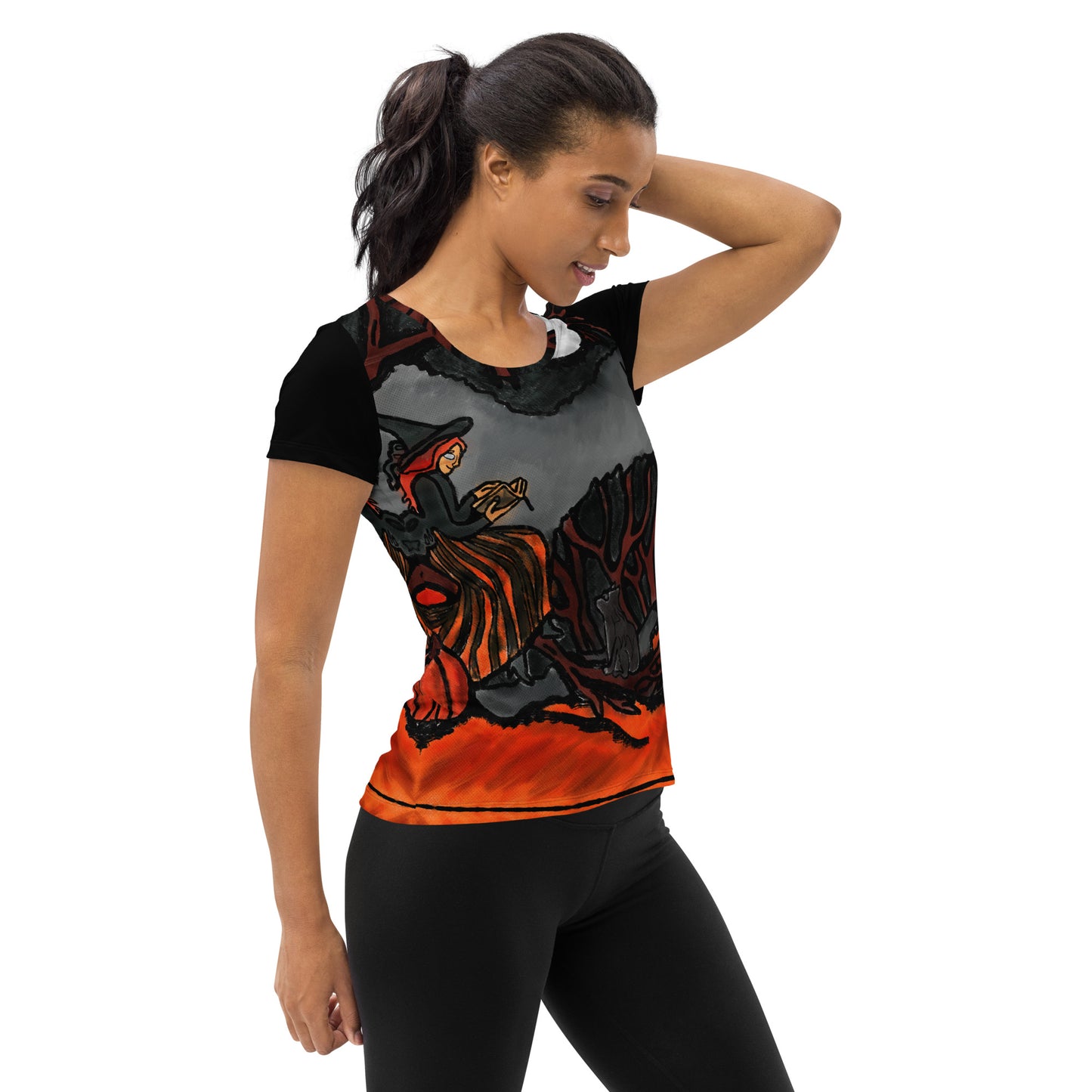 The Witching Hour Women's Athletic T-shirt