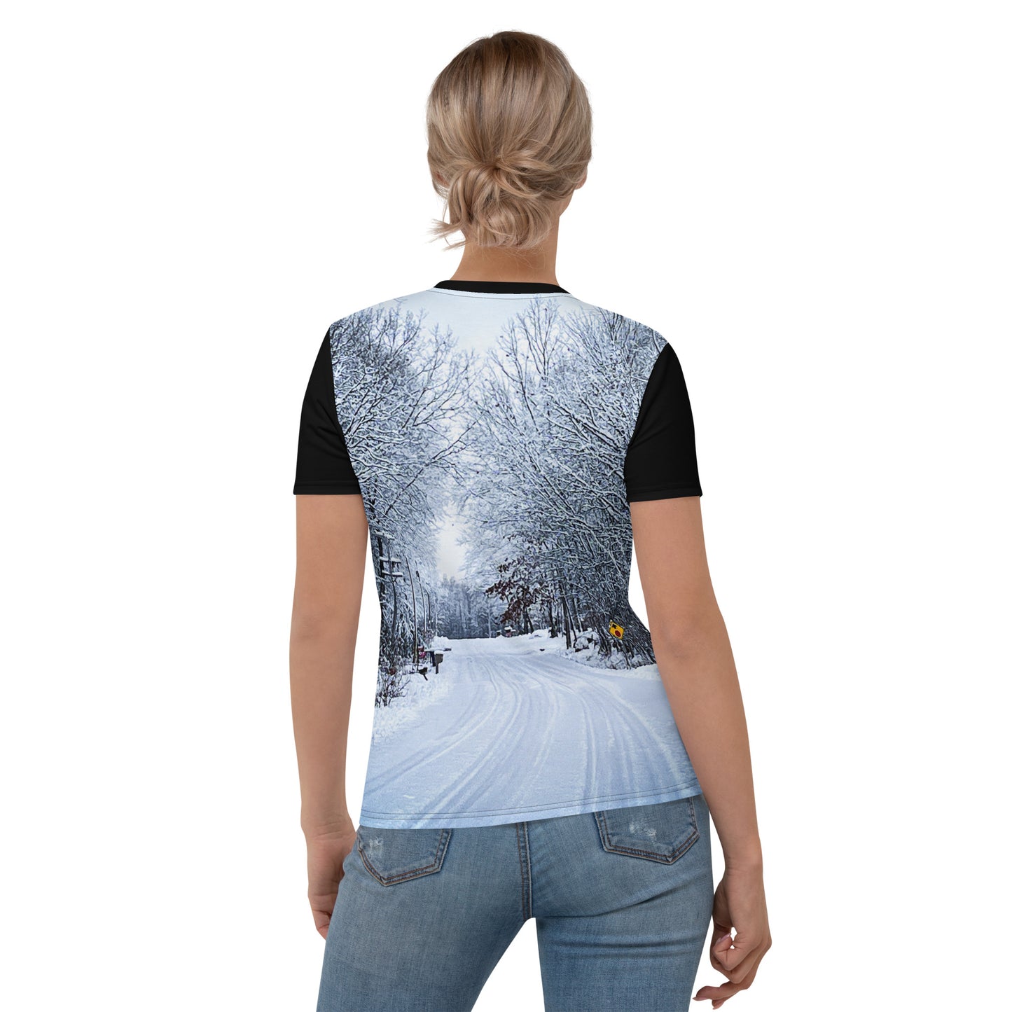 Path Of Snow Women's T-shirt