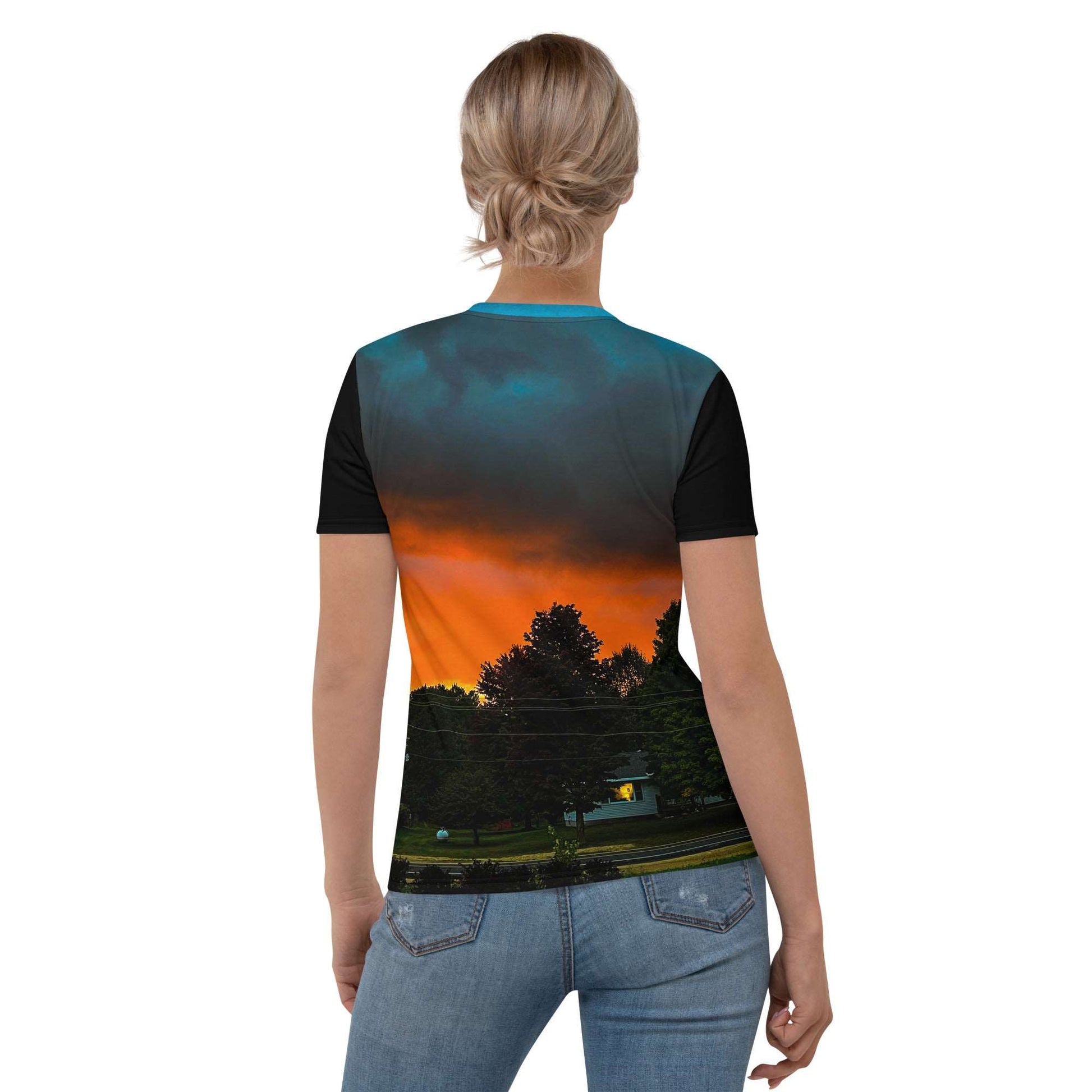 Blue Sunset Women's T-shirt